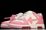 Off-White Out Of Office OOO Low Top 'Sartorial Stitching - Pink White'