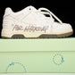Off-White Out Of Office OOO Low Top "For Walking" - White Sand