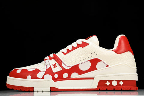 Louis Vuittоп Trainer Low by Yayoi Kusama 'Red'