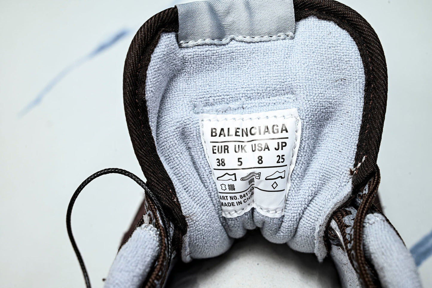 Вalenciaga Hamptons Suede Sneaker 'Dark Brown'