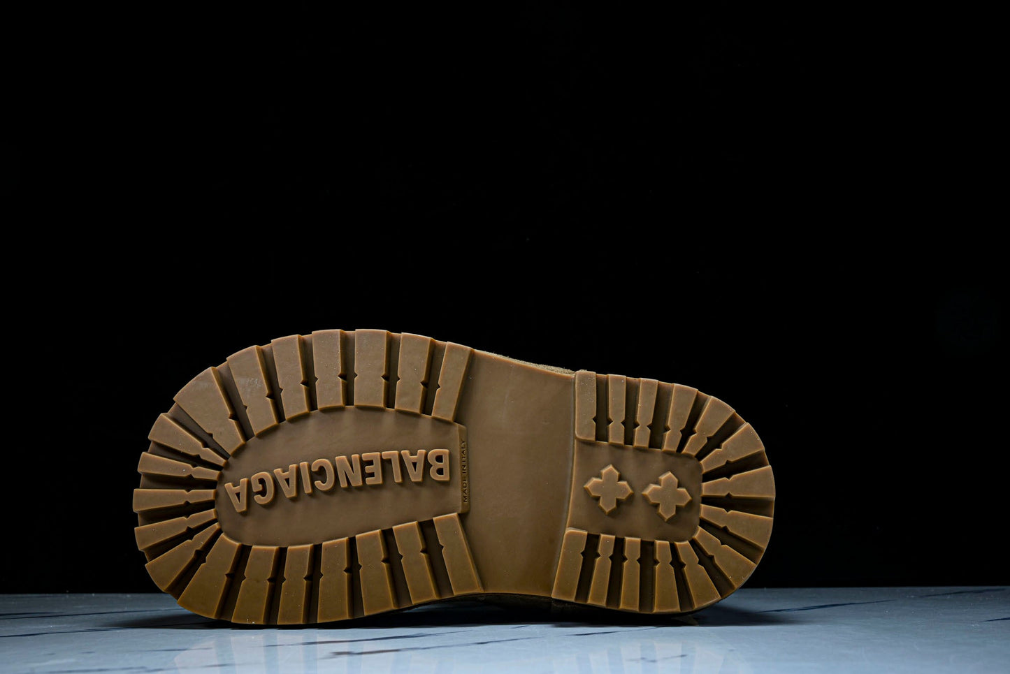 Вalenciaga Alaska Fur Boot 'Brown'