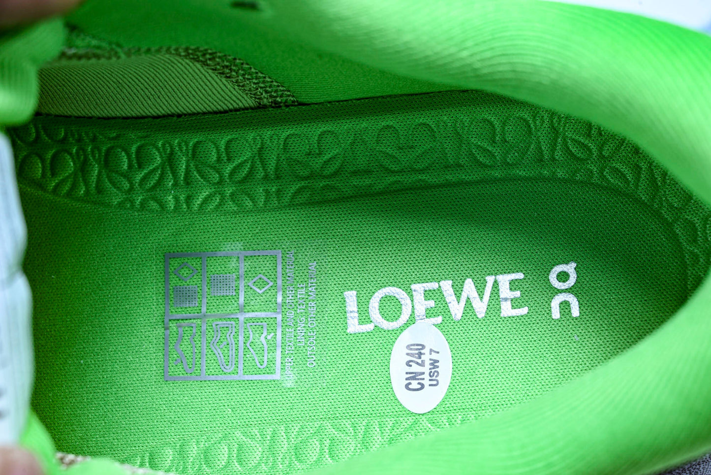 LOEWE × ON Cloudsolo 'Khaki Green Sand'