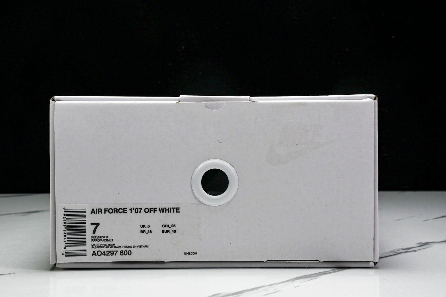 Off-White AF1 'Red' (Unreleased)