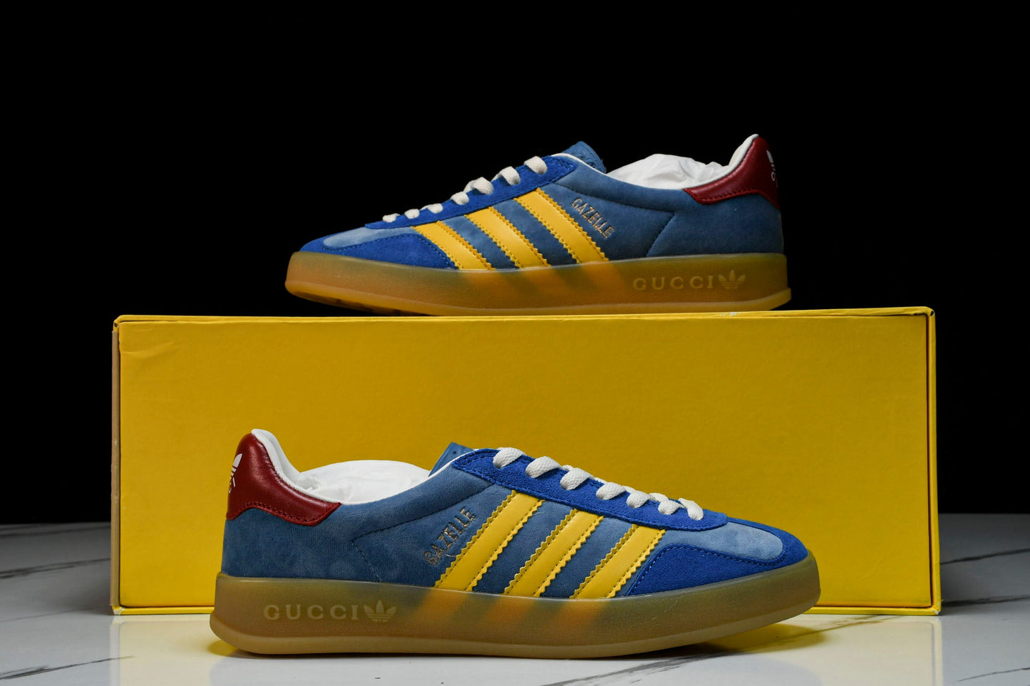 Guссi x Gazelle 'Light Blue Suede' - UK 6 / US 6.5 / EU 39
