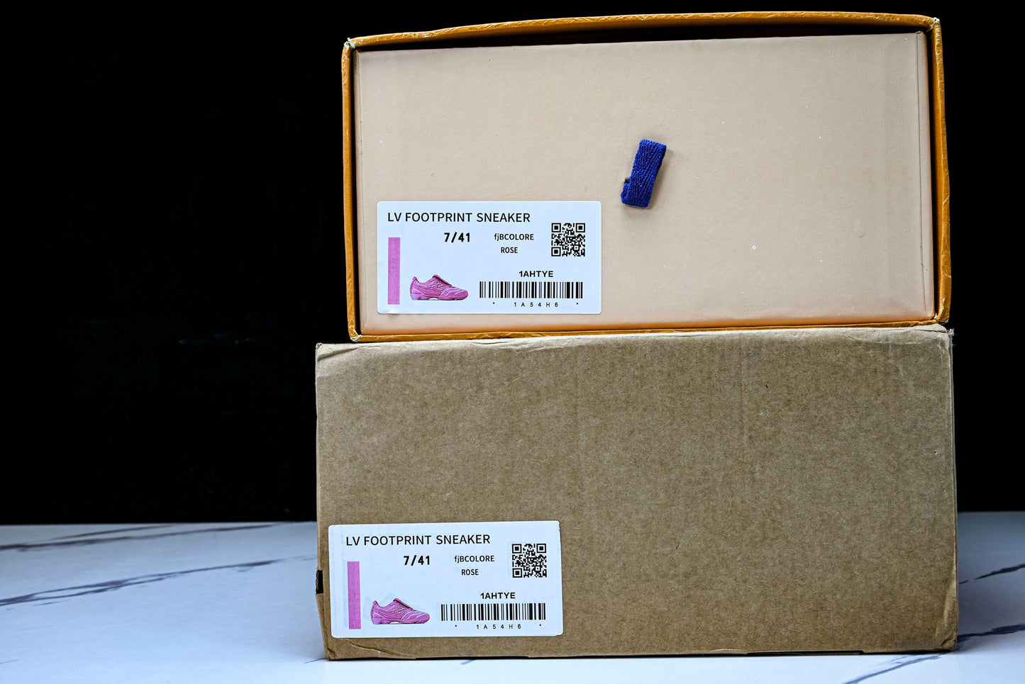 Louis Vuittоп Footprint Football Sneaker 'Pink Suede'