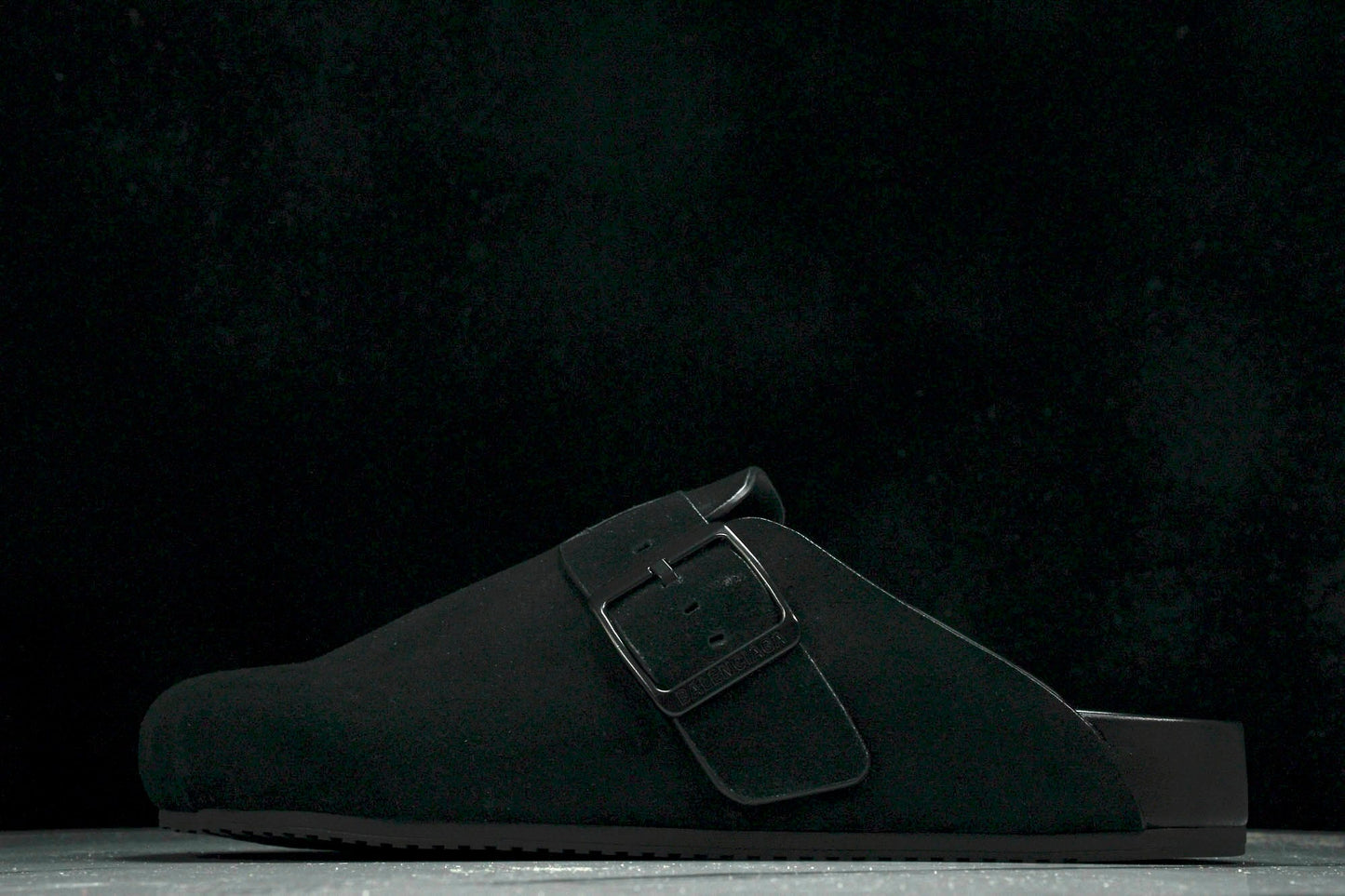 Вirkenstock x Вalenciaga Sunday Mule Suede 'Black'