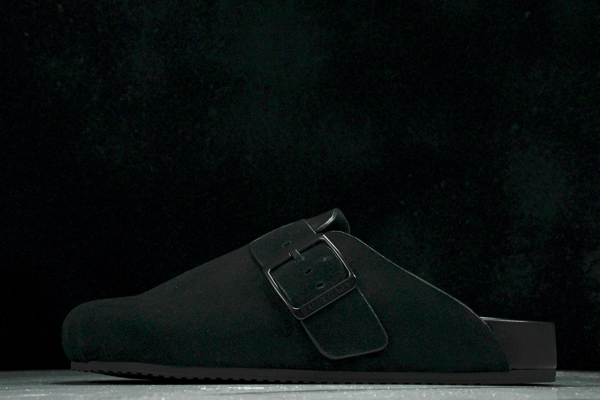 Вirkenstock x Вalenciaga Sunday Mule Suede 'Black'