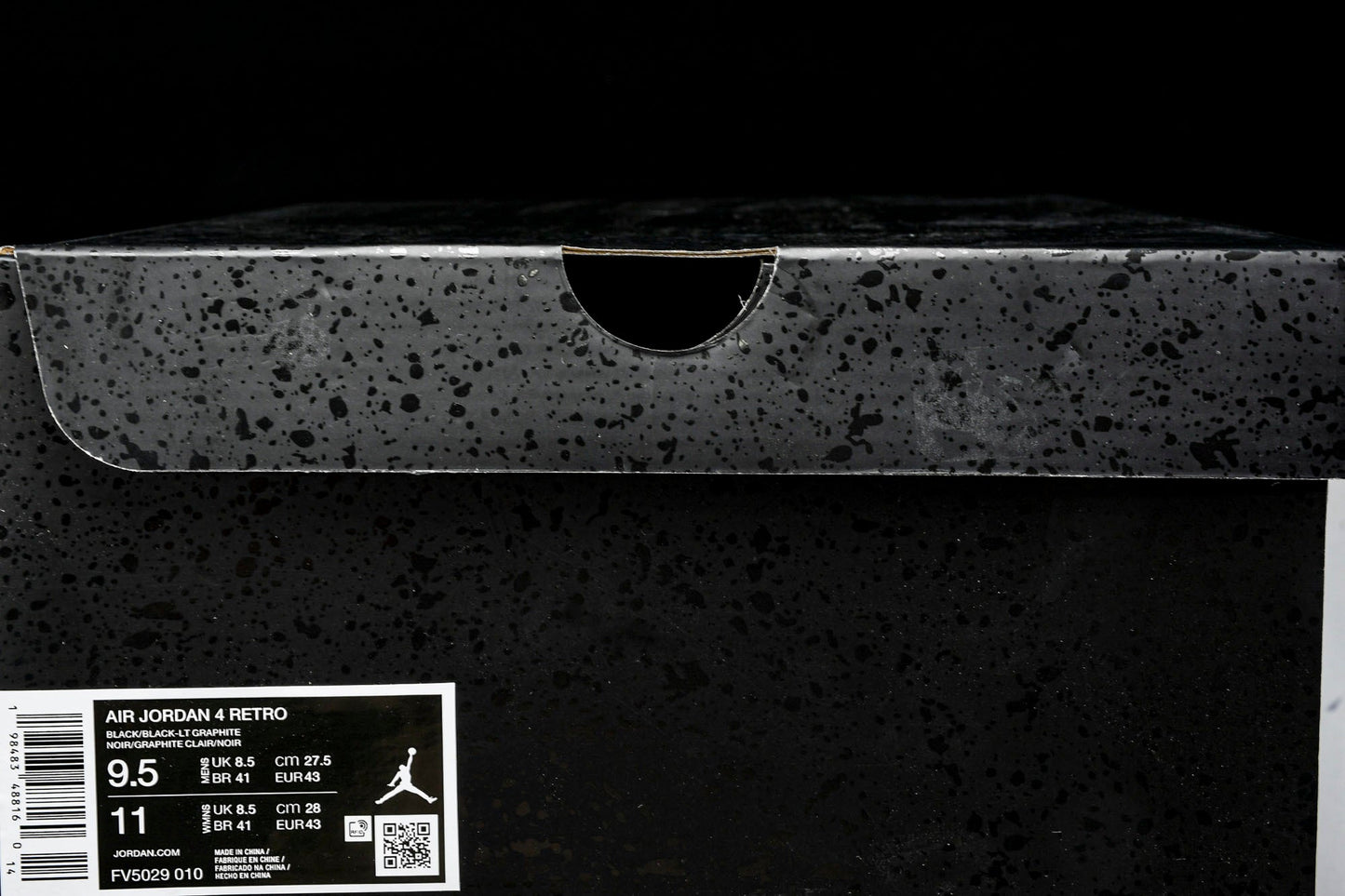 AJ4 Retro 'Black Cat' (2025)