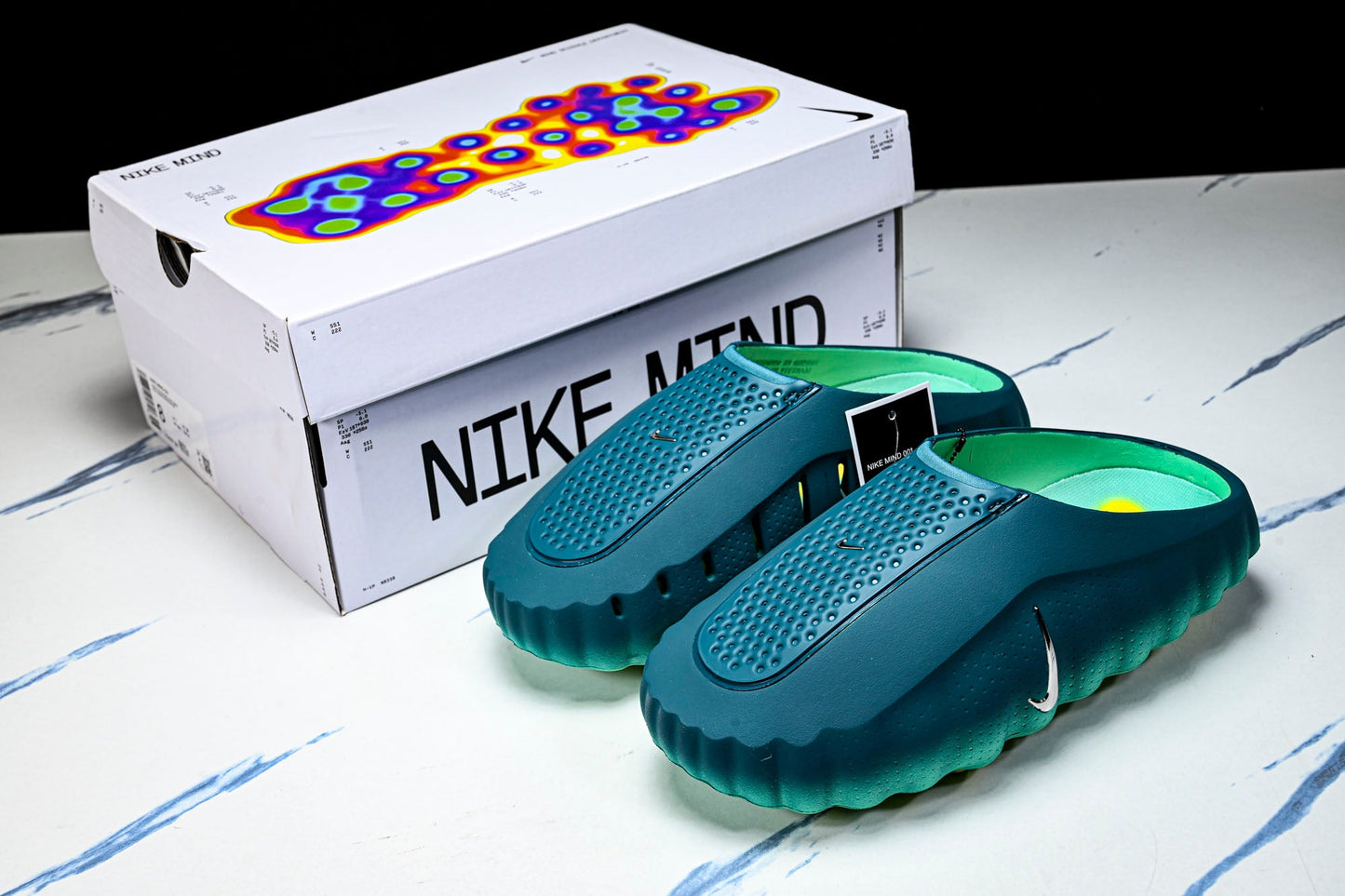 Mind 001 Slide 'Geode Teal'