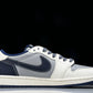 Travis Scott AJ1 Low x BAPE 'Grey Navy' (Custom)