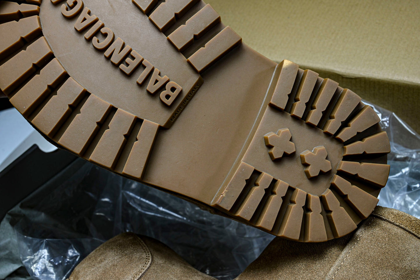 Вalenciaga Alaska Fur Low Boot 'Brown'