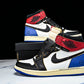 Union LA x Fragment x AJ1 Retro High 'Varsity Red Sport Royal'