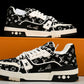 Louis Vuittоп Trainer Low 'Black Monogram Textile'