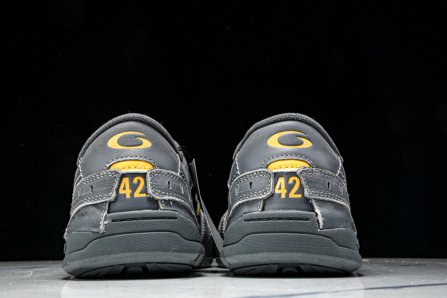 Вalenciaga Hamptons Worn-Out Sneaker 'Grey Yellow'