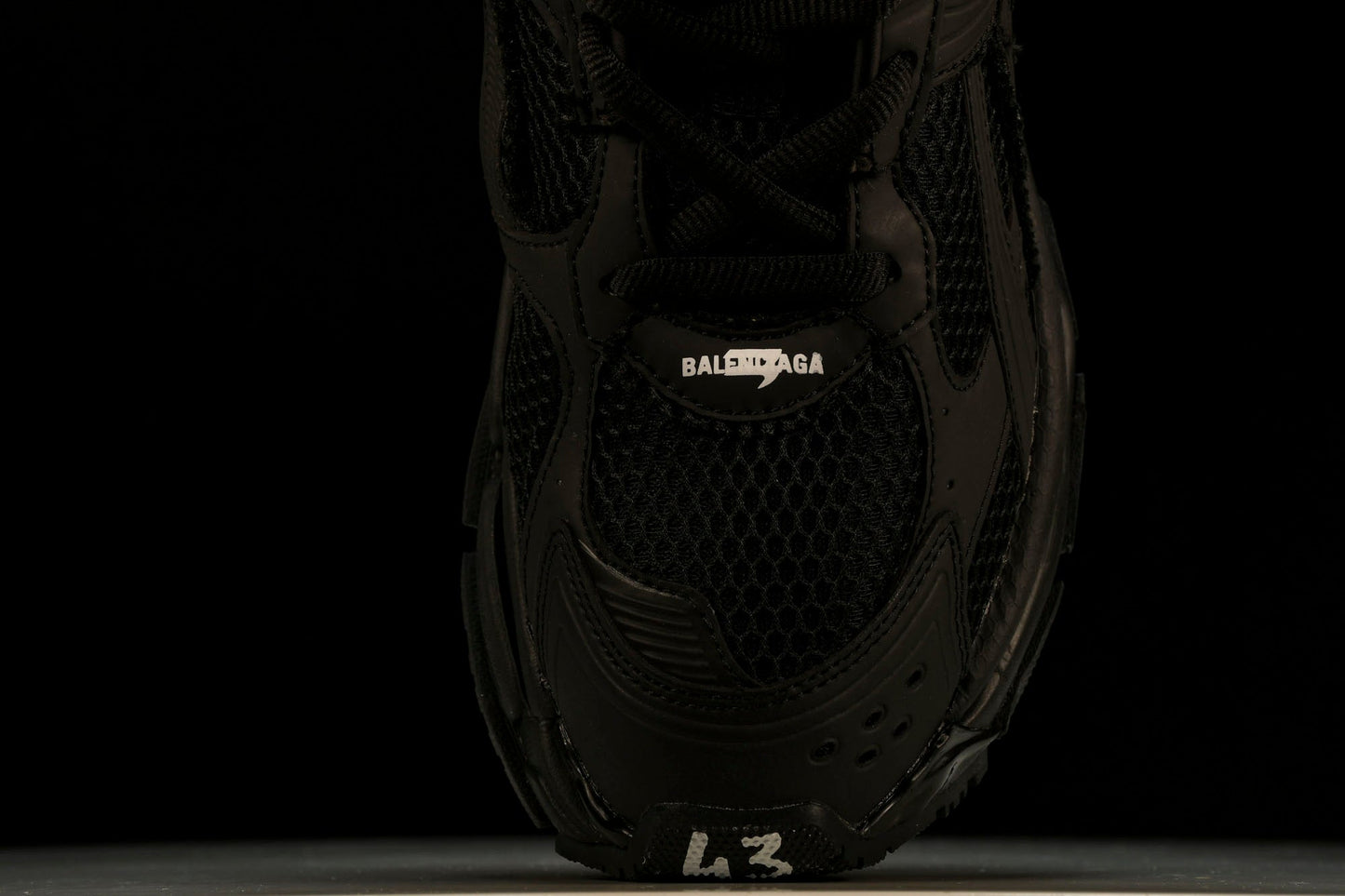 Runner 'Triple Black - Matte' - UK 10 / US 11 / EU 44