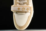 Louis Vuittоп Trainer Low Velcro Strap 'Monogram Denim Beige'