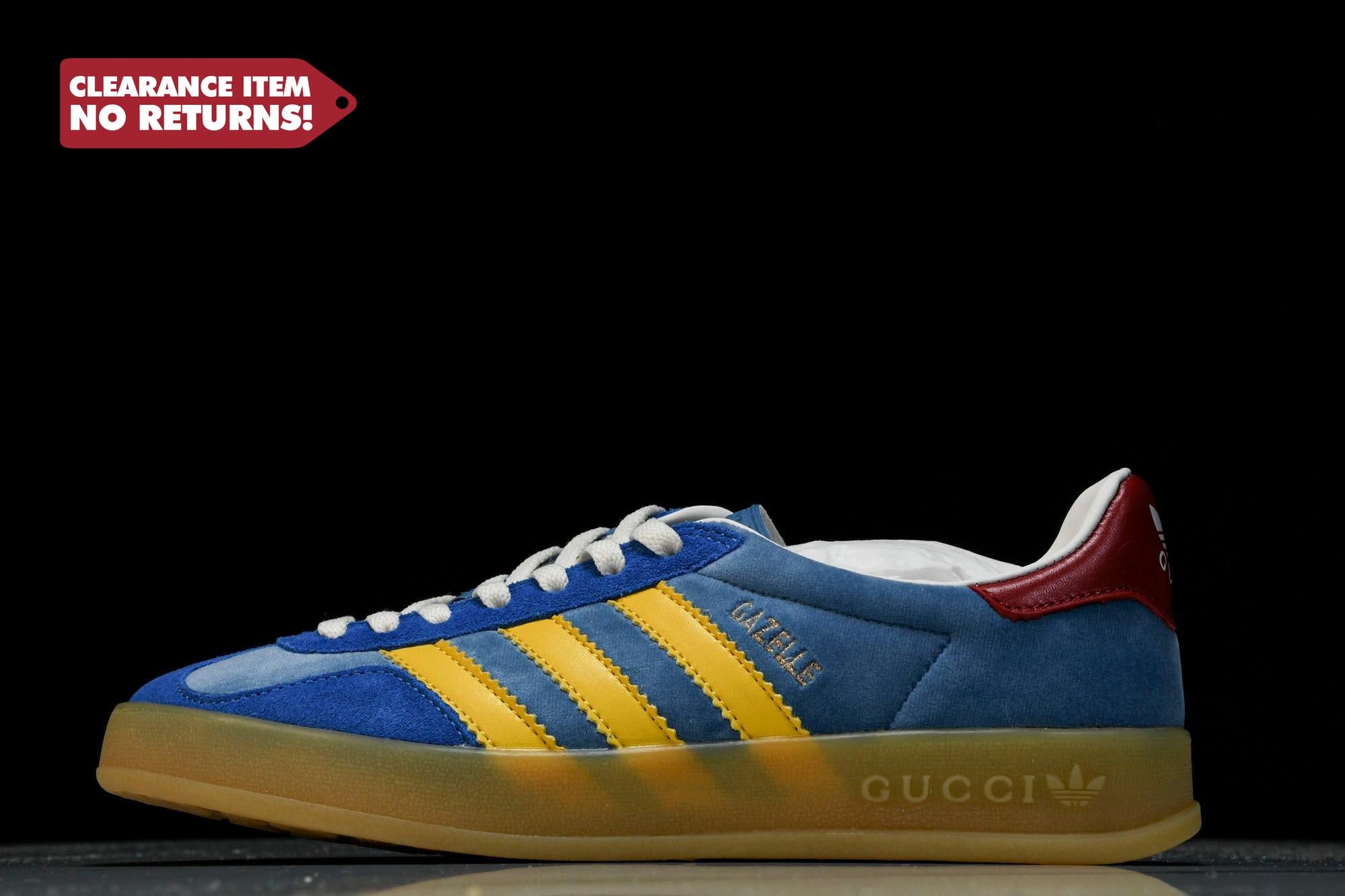 Guссi x Gazelle 'Light Blue Suede' - UK 6 / US 6.5 / EU 39