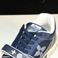 Louis Vuittоп Trainer Low Velcro Strap 'Navy Mesh'