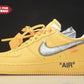 Off-White AF1 ‘University Gold’ - UK W 3 (M 3.5) / US W 5.5 (M 4) / EU 36