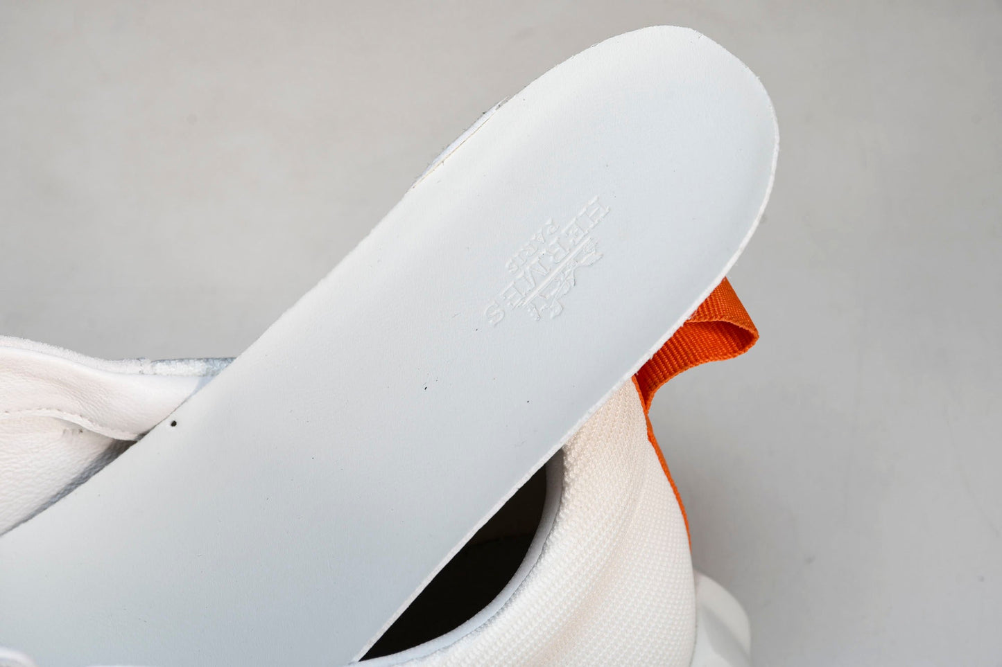 Hermès Bouncing Sneaker 'Blanc Orange'