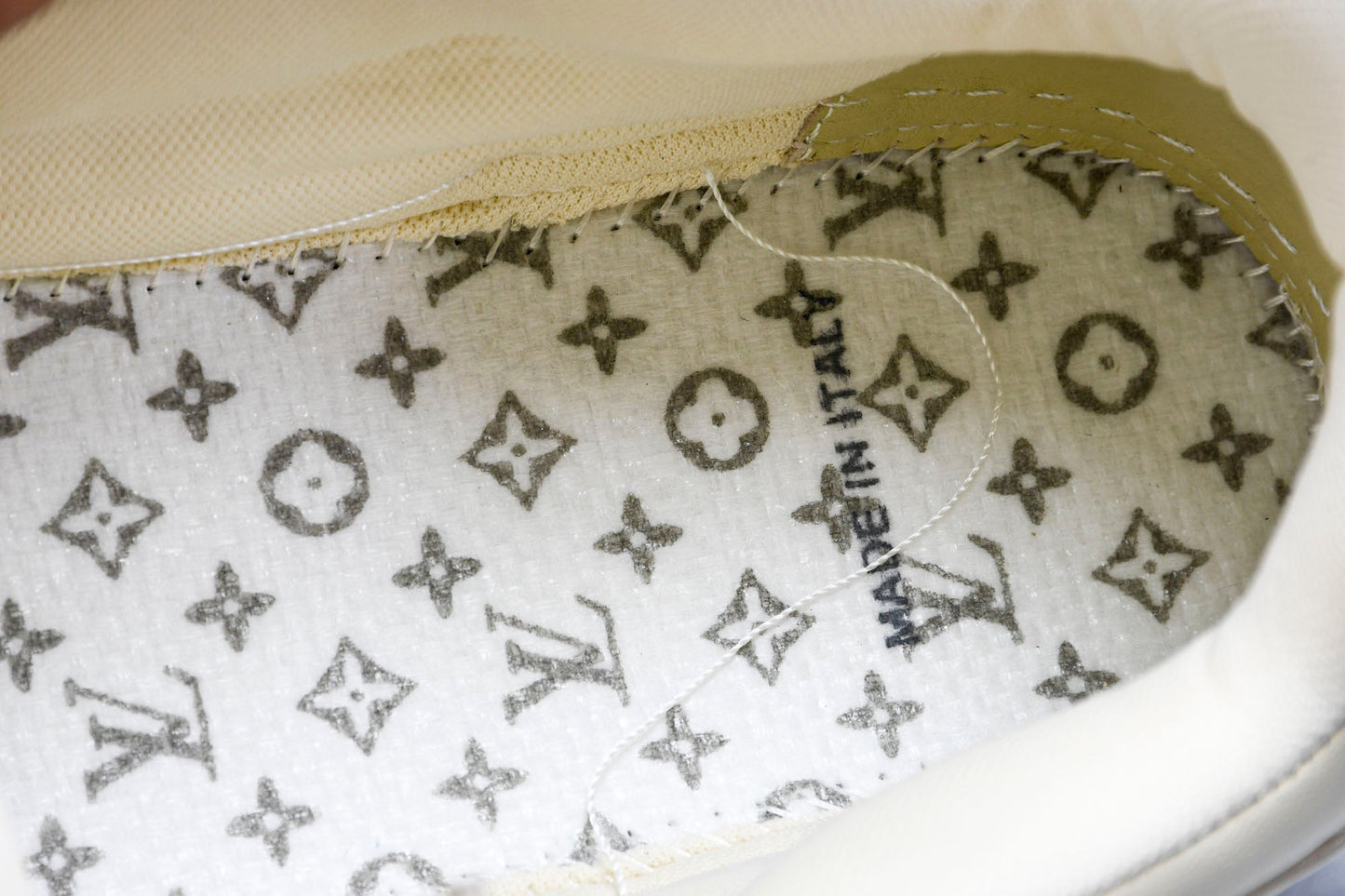Louis Vuittоп Trainer Low Padded 'Beige' - UK 9 / US 10 / EU 43