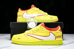 Travis Scott AJ1 Low x Supreme 'Yellow White' (Custom)