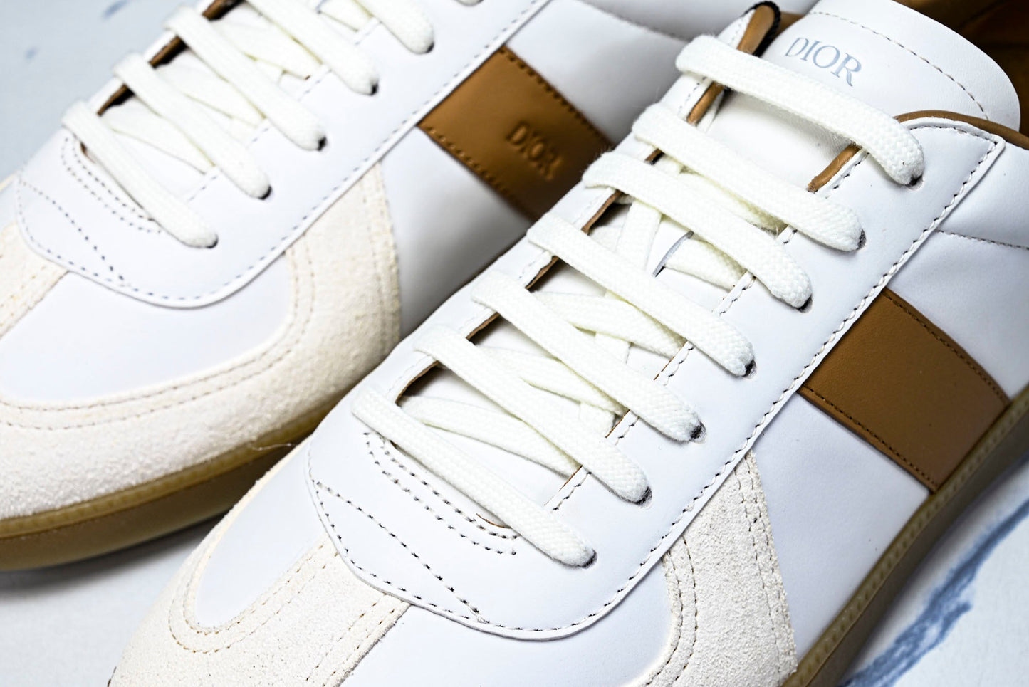 D1or B01 Matchpoint Sneaker 'Cognac White'