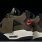 Travis Scott AJ4 Retro 'Olive Mocha' (Friends & Family)