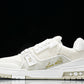Louis Vuittоп Trainer Low 'Beige Denim Monogram Textile'