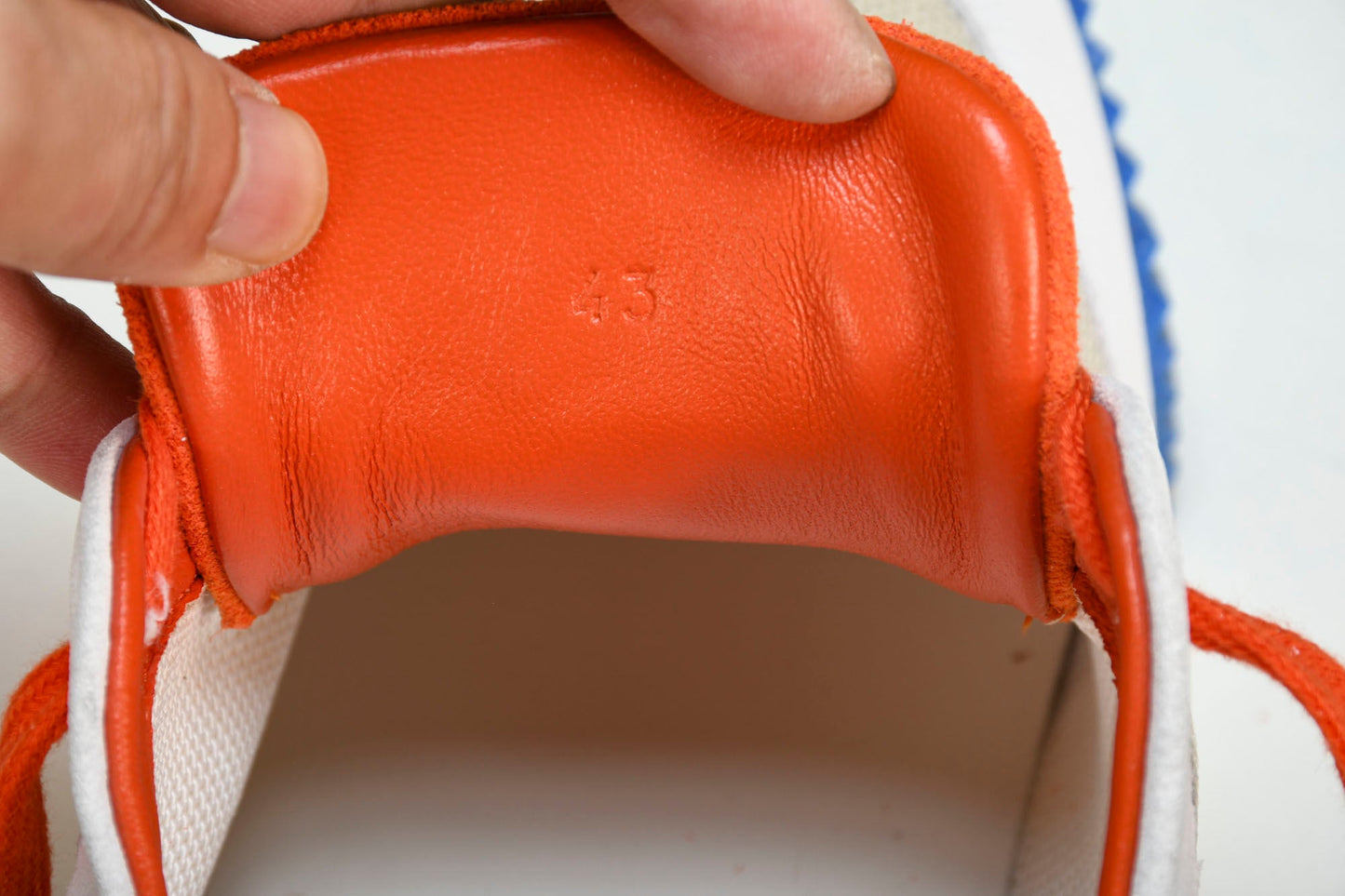 Hermès Bouncing Sneaker 'Beige Orange Bleu'