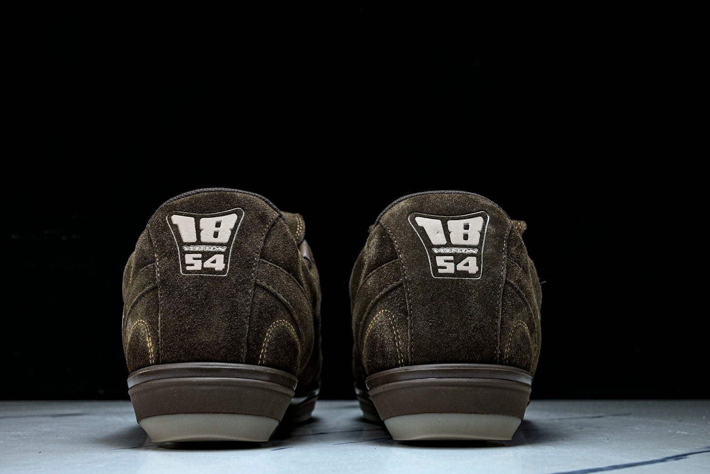 Louis Vuittоп Footprint Football Sneaker 'Brown Suede'