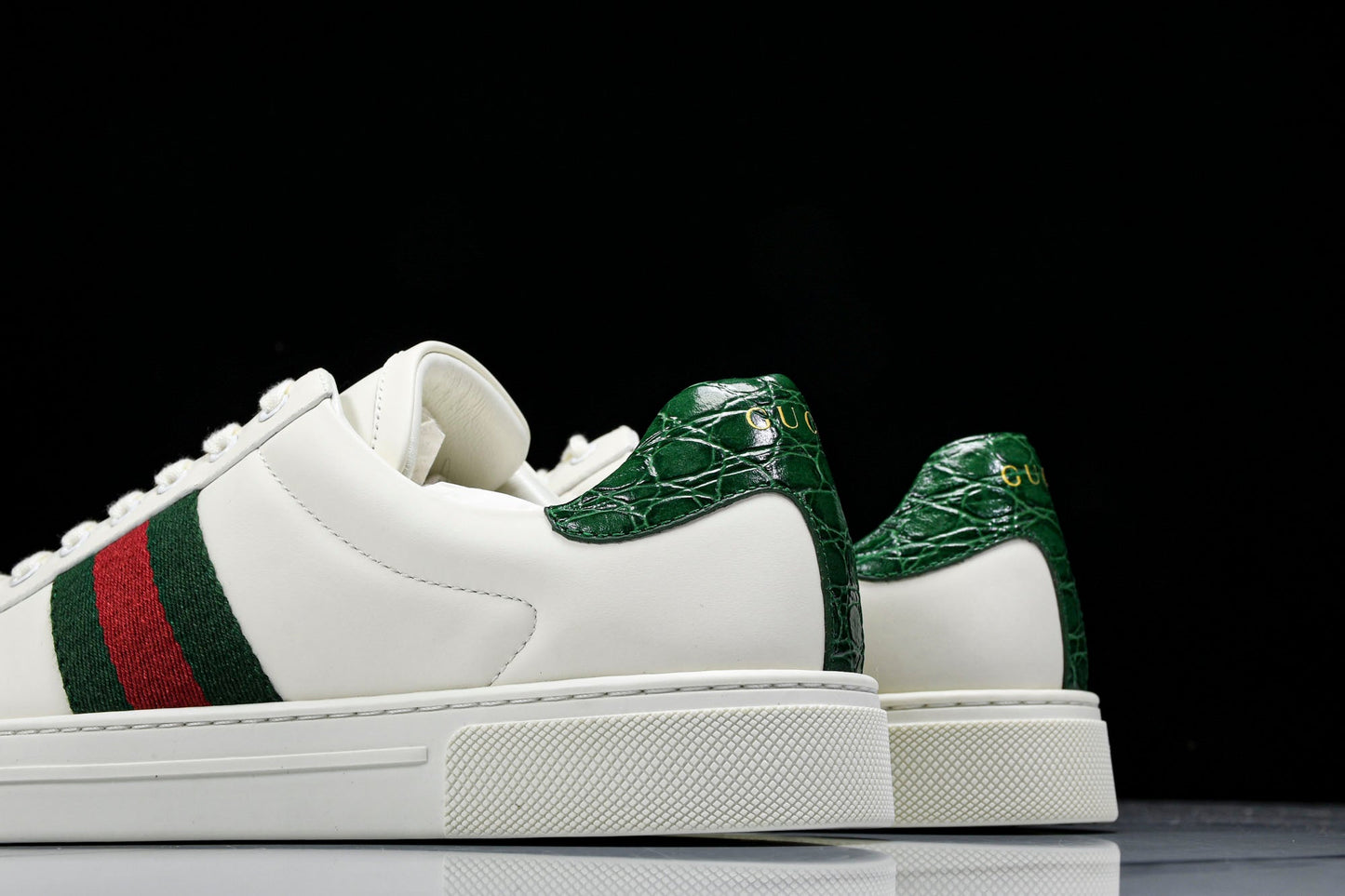 Guссi Ace Web 'White' - (W) UK 4 / (W) US 7 / EU 37