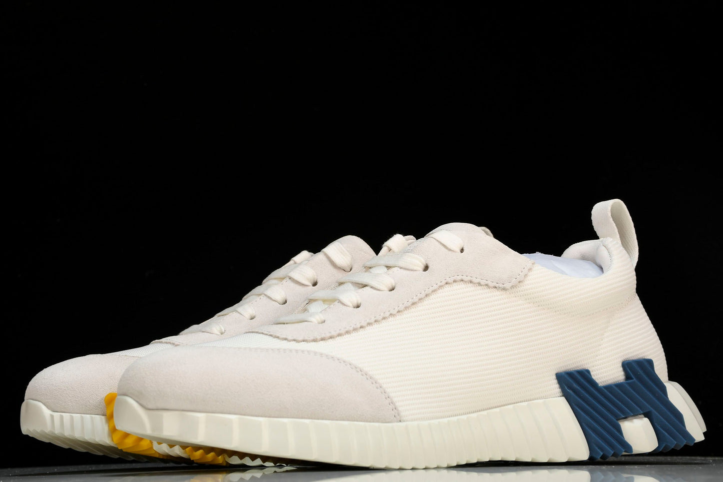 Hermès Bouncing Sneaker 'Blanc Bleu'