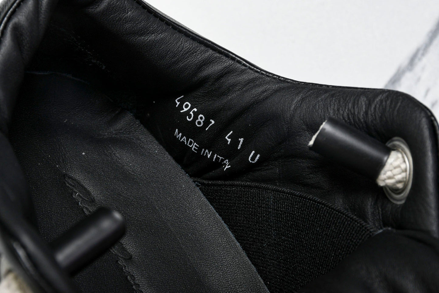 Rick Owens Luxor Jumbo Lace Padded Low 'Black'