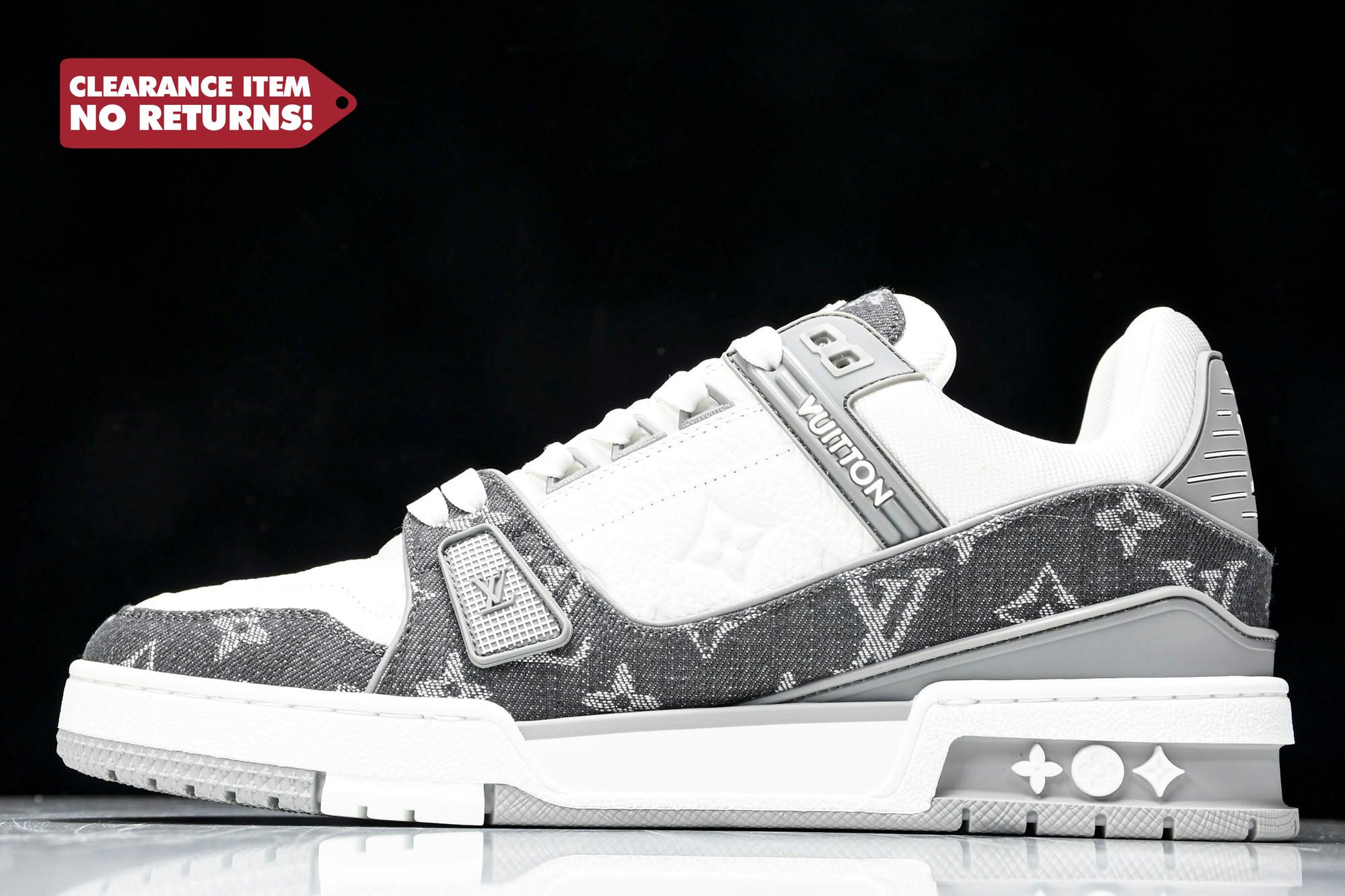 Louis Vuittоп Trainer Low 'Monogram Denim Grey White' - UK 9 / US 10 / EU 43