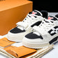 Louis Vuittоп Trainer Low Velcro Strap 'Black White'