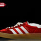 Guссi x Gazelle 'Red Velvet' - UK 7.5 / US 8 / EU 41