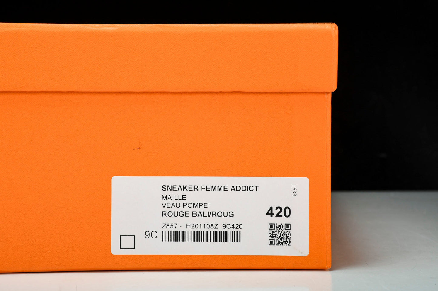 Нermès Bouncing Sneaker 'Noir Bordeaux'