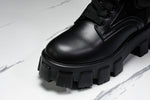 Prada Monolith Boots with Pouch 'Black'