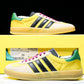 Guссi x Gazelle 'Yellow Green Velvet'