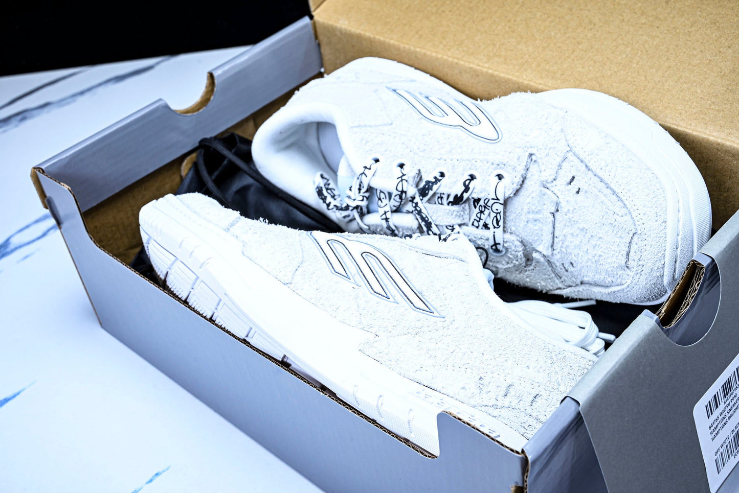 Вalenciaga Hamptons Suede Sneaker 'Off-White'