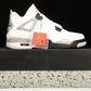 AJ4 Retro OG 'White Cement'