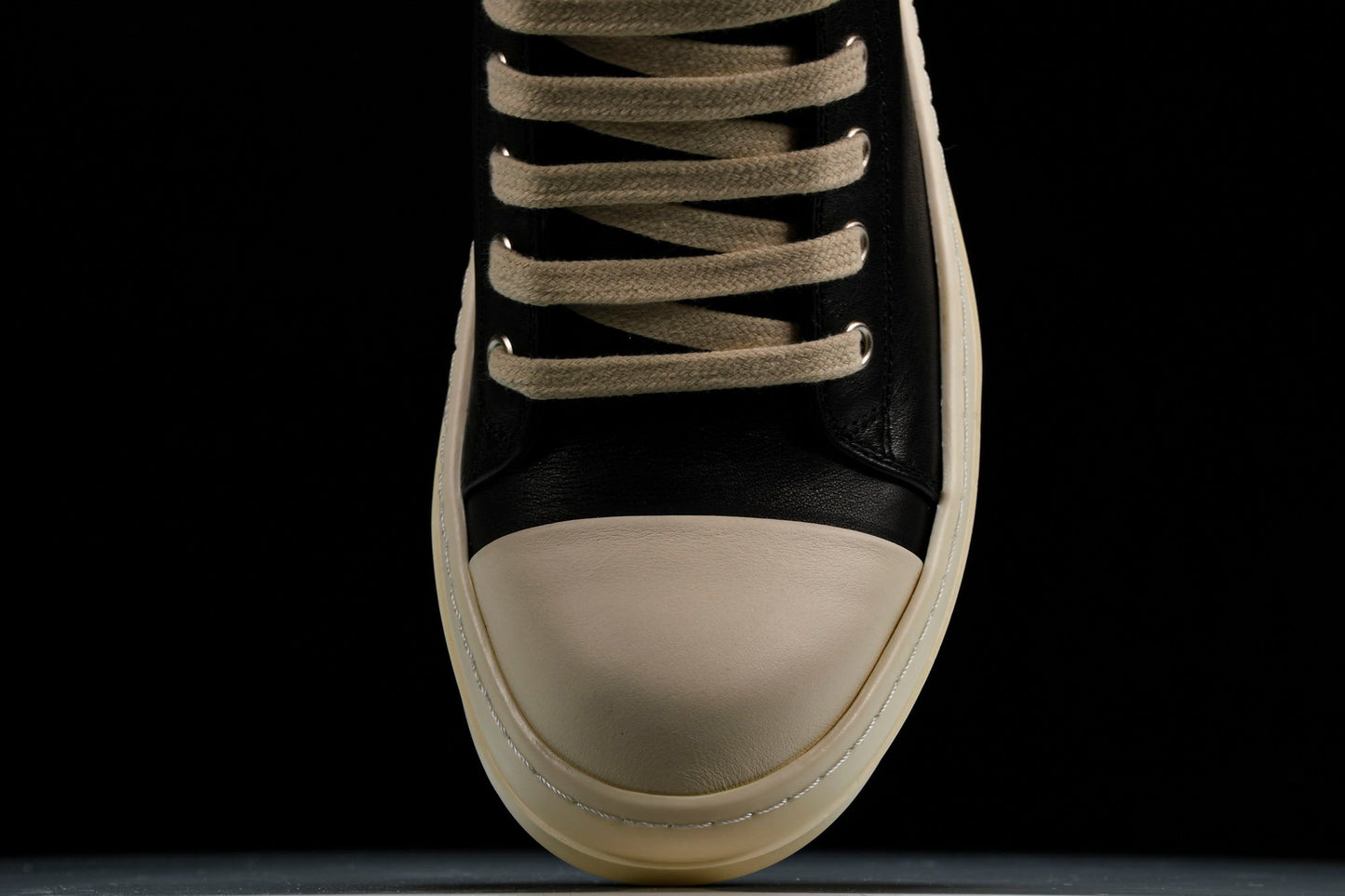 Rick Owens Ramones Low EDFU 'Black Milk' - UK 12 / US 13 / EU 46