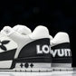 Louis Vuittоп Trainer Low Velcro Strap 'Perforated Black'