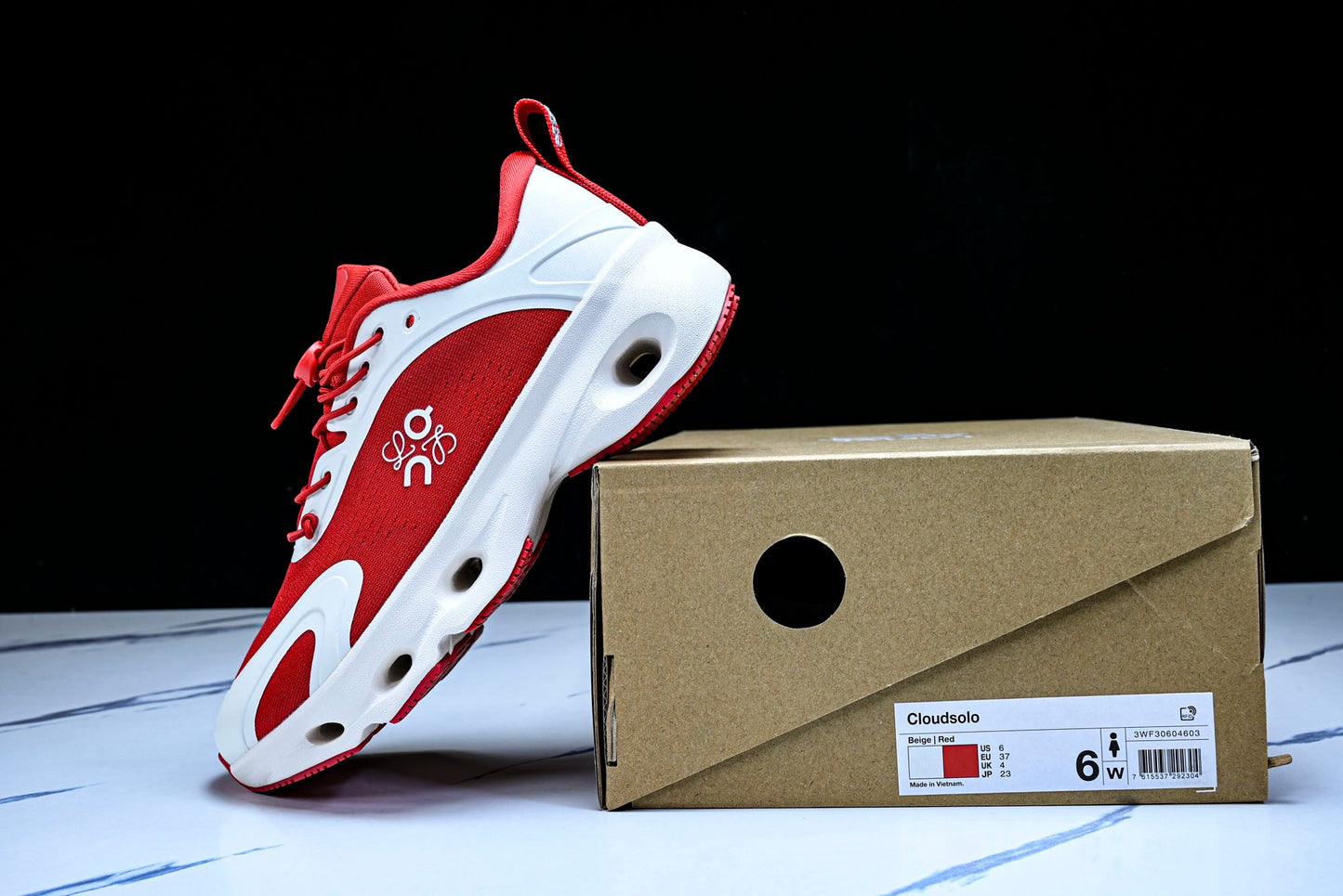 LOEWE × ON Cloudsolo 'Red White'