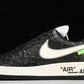Louis Vuittоп x AF1 by Virgil Abloh 'Black'