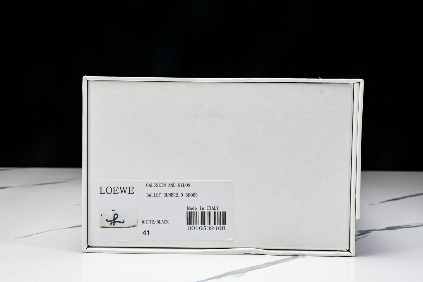 Loewe Ballet Runner 2.0 'White Black'
