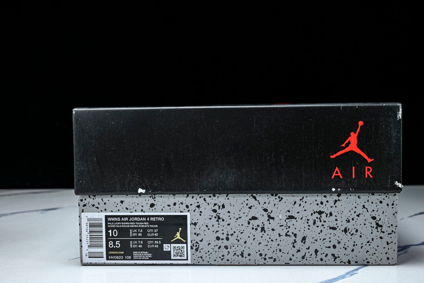 AJ4 Retro Valentine's Day 'Sierra Red'