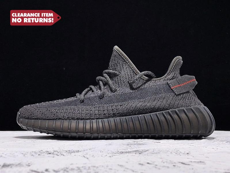 Yzy Boost 350 v2 Static Black Reflective - UK 10.5 / US 11 / EU 45
