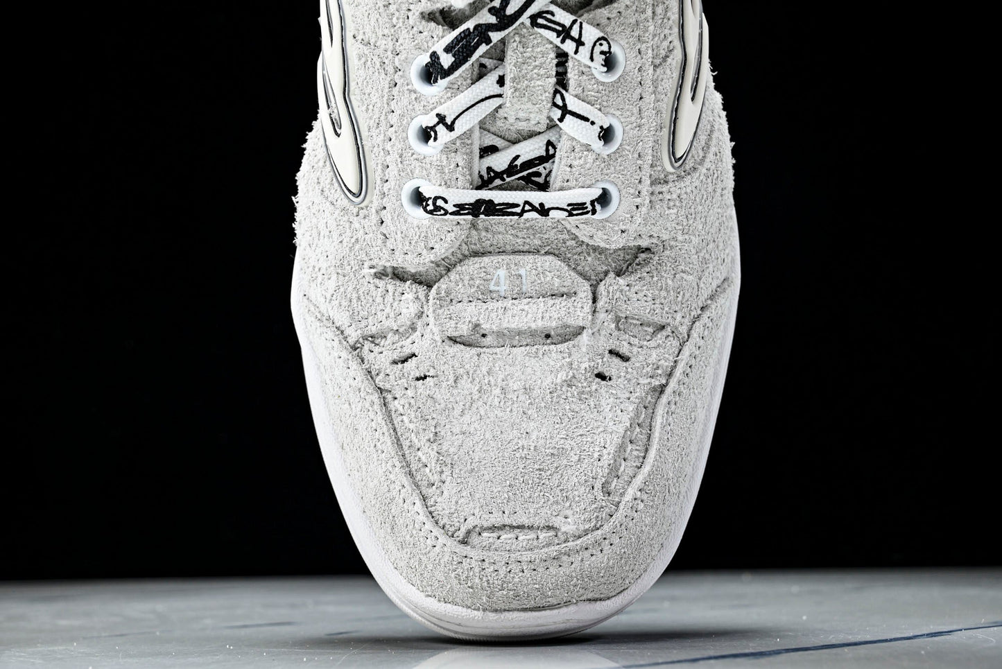 Вalenciaga Hamptons Suede Sneaker 'Off-White'